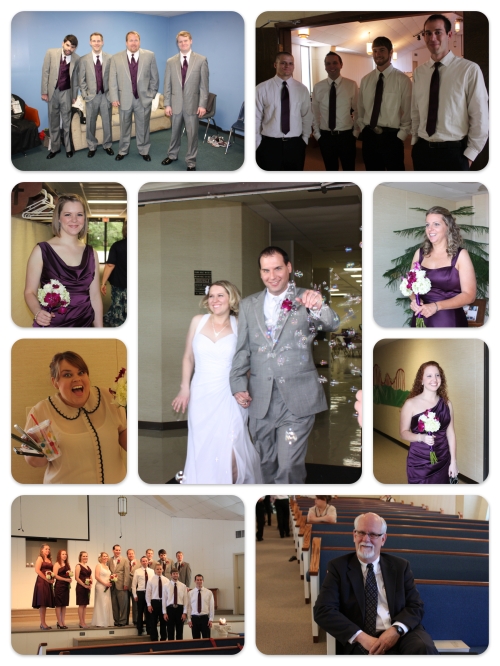 Wedding Party Collage